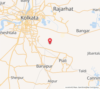 Map of Radhangar, West Bengal