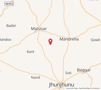 Map of Radon ka Bas, Rajasthan