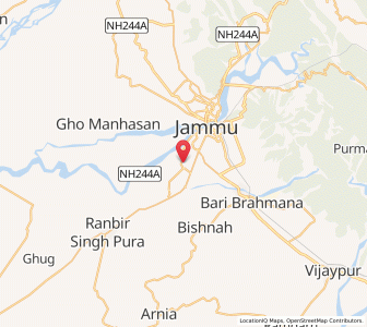 Map of Raepur Satwari, Kashmir