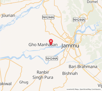 Map of Raepur, Kashmir