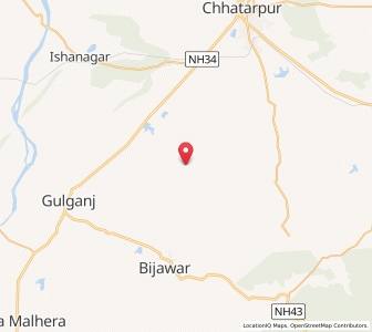 Map of Ragauli, Madhya Pradesh