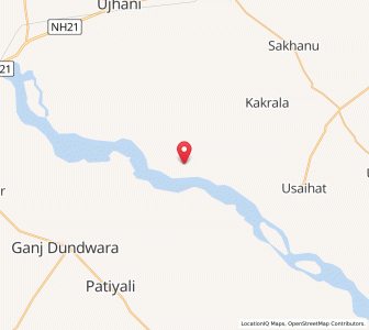 Map of Raghabir Nagla, Uttar Pradesh
