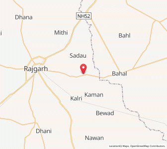 Map of Raghan Kalan, Rajasthan