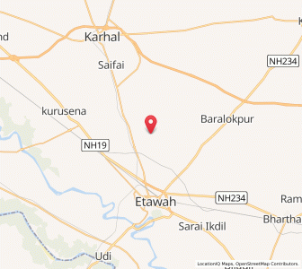 Map of Raghavpur, Uttar Pradesh