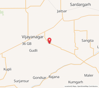 Map of Raghu Nathpura, Rajasthan