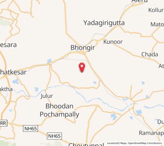 Map of Ragipadu, Andhra Pradesh