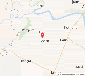 Map of Rahaoli, Uttar Pradesh