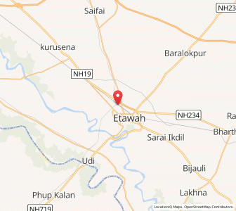Map of Rahatpur, Uttar Pradesh