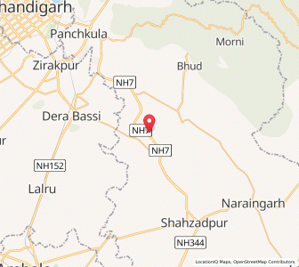 Map of Rahawar, Haryana