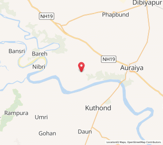 Map of Rahtauli, Uttar Pradesh