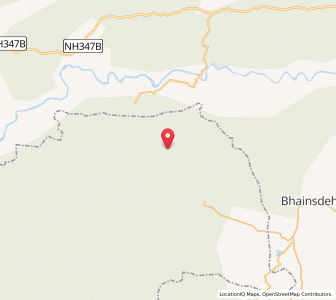 Map of Rahu, Maharashtra
