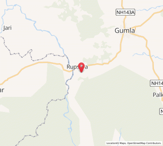 Map of Raidih, Chhattisgarh