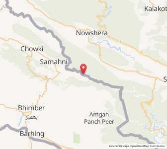Map of Raika Gura, Kashmir