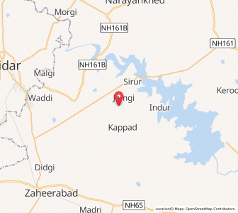 Map of Raikod, Andhra Pradesh