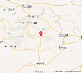 Map of Raimoh, Maharashtra