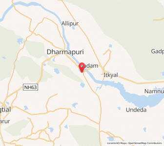 Map of Raipatnam, Andhra Pradesh