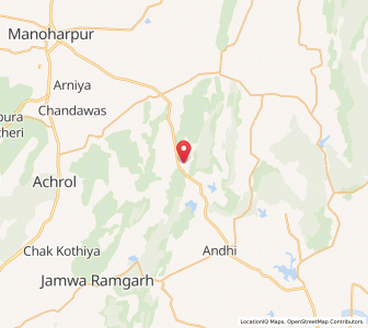 Map of Raisar, Rajasthan