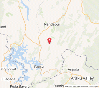 Map of Raisingi, Odisha