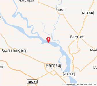 Map of Raja Purwa, Uttar Pradesh
