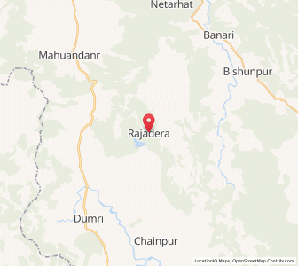 Map of Rajadera, Chhattisgarh