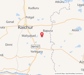 Map of Rajalbanda, Karnataka