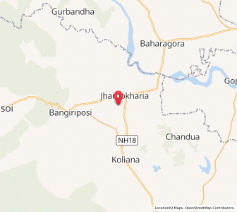 Map of Rajaluka, Odisha