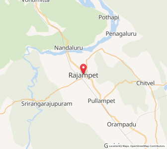 Map of Rajampet, Andhra Pradesh