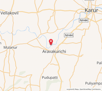 Map of Rajapuram, Tamil Nadu