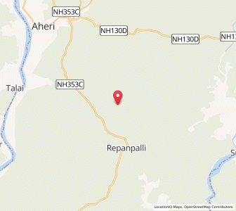 Map of Rajaram, Maharashtra