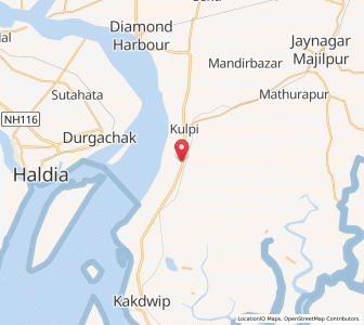 Map of Rajarampur, West Bengal