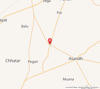 Map of Rajaund, Haryana