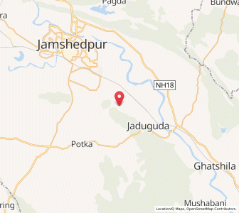 Map of Rajdah, Jharkhand