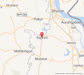 Map of Rajgan, West Bengal