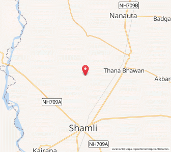Map of Rajhar, Uttar Pradesh