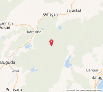 Map of Rajin, Odisha