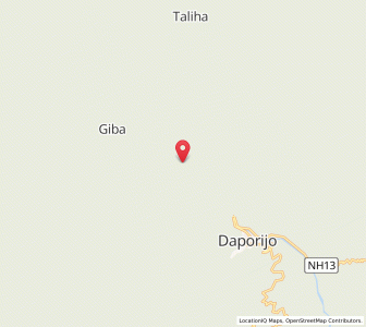 Map of Rajja, Arunachal Pradesh