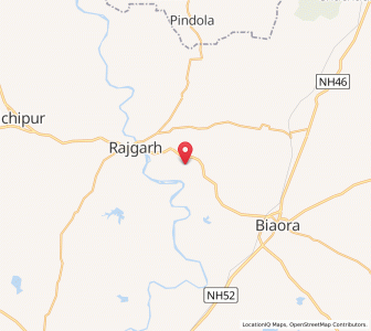 Map of Rajlibeh, Madhya Pradesh