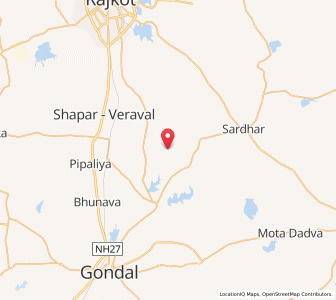 Map of Rajpara, Gujarat