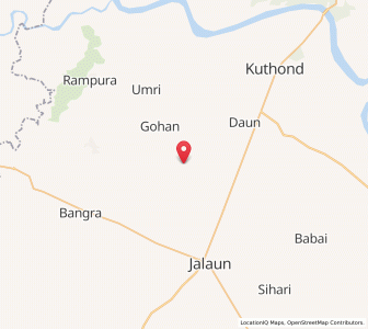 Map of Rajpura Madhogarh, Uttar Pradesh