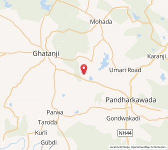 Map of Rajurwadi, Maharashtra