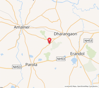 Map of Rajvad, Maharashtra