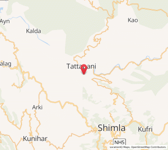 Map of Rajvi, Himachal Pradesh