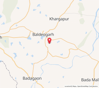 Map of Raktai, Madhya Pradesh