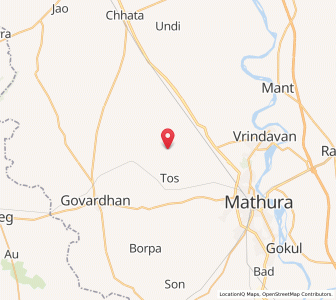 Map of Ral, Uttar Pradesh