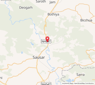 Map of Ramakona, Madhya Pradesh