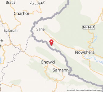 Map of Ramala, Kashmir