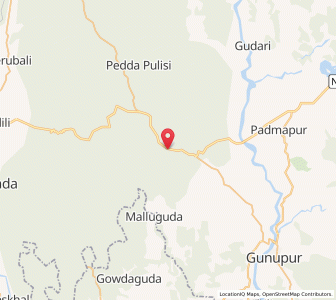 Map of Ramannaguda, Odisha