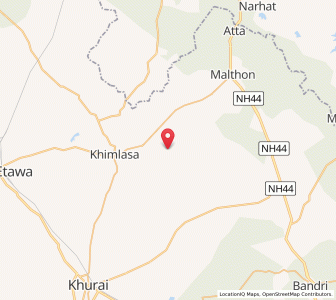 Map of Ramchhayri, Madhya Pradesh