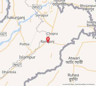 Map of Ramganj, West Bengal