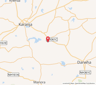 Map of Ramgaon, Maharashtra